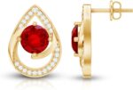 1747011204 certified 6 mm lab grown ruby stud earrings for women aaaa quality ruby diamond teardrop earrings with jewelry box.jpg