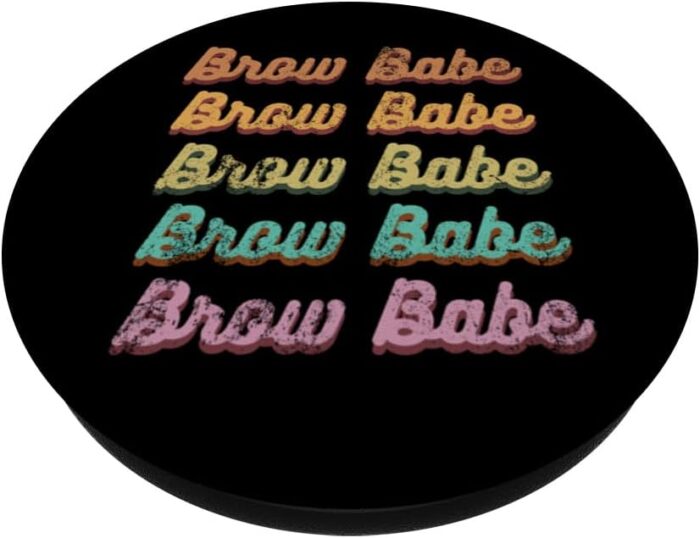 1747011477 vintage brow babe eyebrow designer brow tech brow artist popsockets swappable popgrip.jpg
