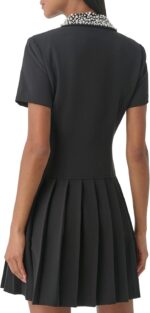1747022686 karl lagerfeld paris womens pleated buttons pearl dress black 10.jpg