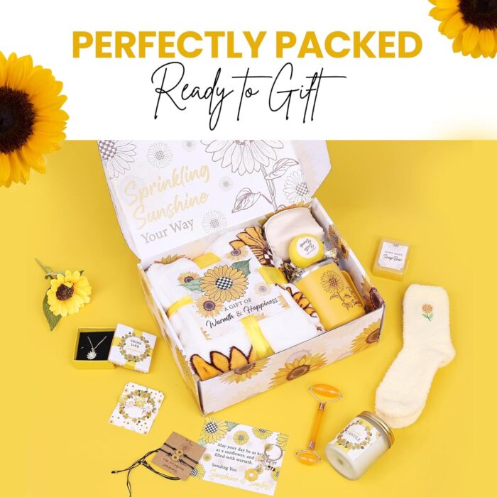 1747025761 18pcs sunflower gifts for women unique gift basket set birthday gifts for women best friend or sister sunshine box care package get well soon thinking of you friendship basket.jpg