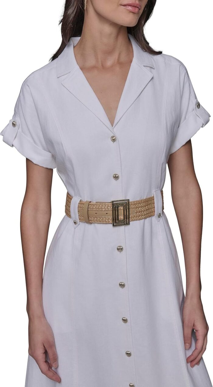 1747037099 karl lagerfeld paris womens light collared short sleeve midi dress.jpg