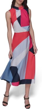 1747046284 karl lagerfeld paris womens sleeveless mock neck flowy midi dress.jpg