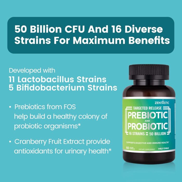 1747048876 zentastic probiotics prebiotics supplement 50 billion cfu for men womens immune digestive health 16 strains shelf stable 300 delayed release veggie capsules.jpg