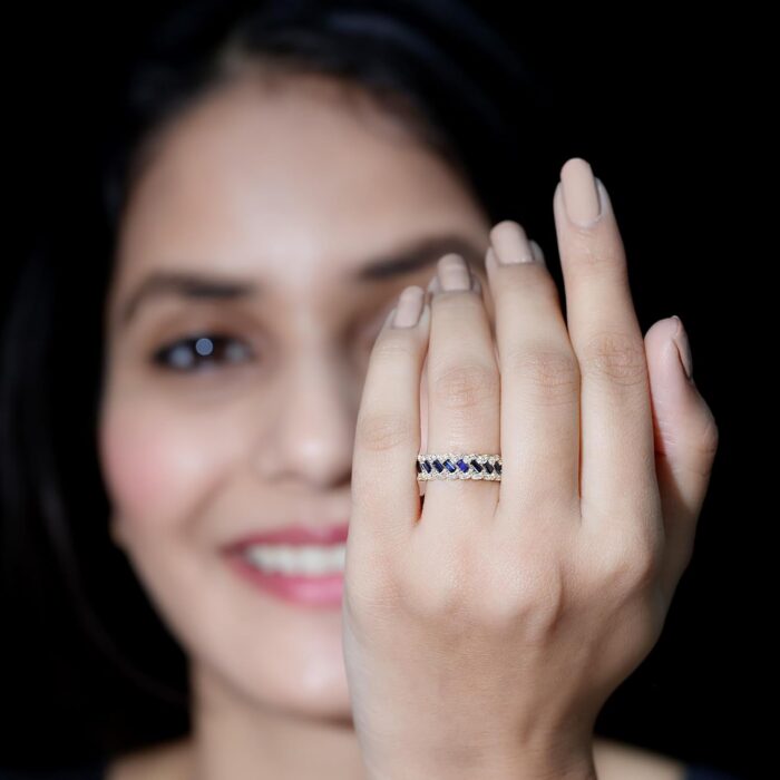 1747051400 natural blue sapphire diamond half eternity band ring certified sapphire anniversary band for women aaa quality ready to gift.jpg