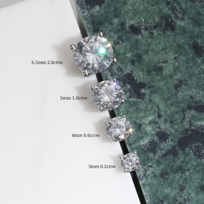 1747068543 fancime 14k solid white gold round 4 prong moissanite earrings simulated diamond d e color vvs clarity stud earrings for women girls fine jewelry gifts screw back.jpg