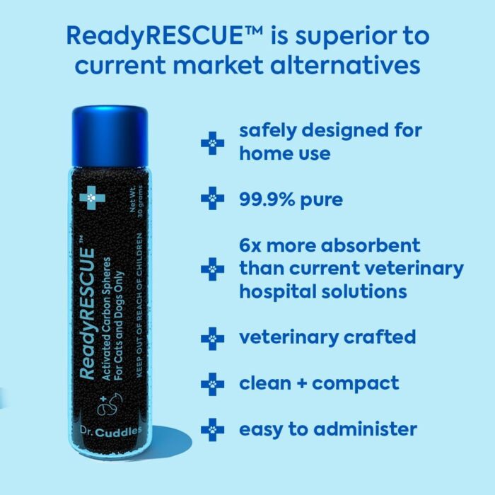 1747072542 readyrescue dog first aid kit essential activated charcoal detox for dogs cats pets animal first aid kit dog medical emergency kit dog travel essentials 30g 3 vials of 30g.jpg