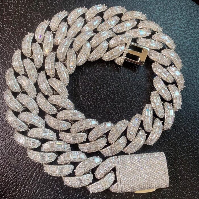 1747074798 icediamond 18k 25mm luxury brilliant baguette cz diamond bubble cuban chain necklace gold plated iced out micro pave 5a zirconia hip hop jewelry for men.jpg
