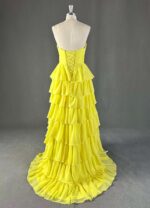 1747075209 strapless tiered chiffon prom dress for women 3d flower keyhole long formal evening dresses with slit.jpg