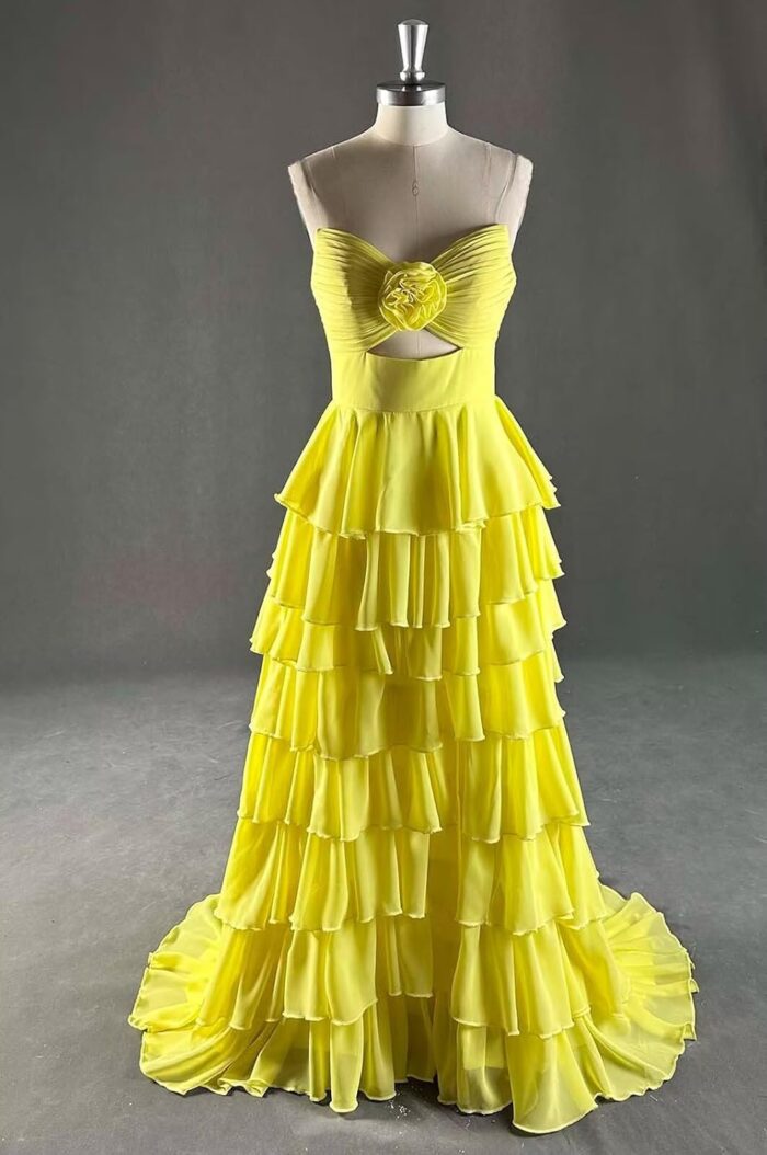 1747075211 strapless tiered chiffon prom dress for women 3d flower keyhole long formal evening dresses with slit.jpg