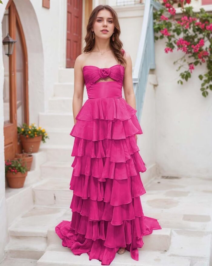 1747075214 strapless tiered chiffon prom dress for women 3d flower keyhole long formal evening dresses with slit.jpg