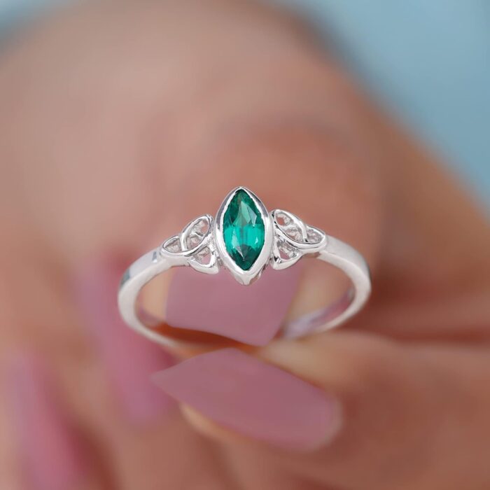 1747083441 certified lab grown emerald promise ring aaaa quality emerald celtic knot ring ready to gift.jpg