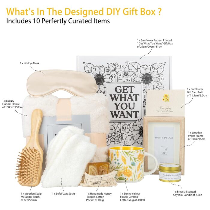 1747085588 birthday gifts for women get well soon gifts care package for women sympathy gift baskets with sunflower coffee mugsunflower pattern gift box to color as unique gift baskets for women.jpg