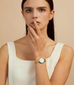 1747089358 dainty gold watch for women mother of pearl dial with diamond time markers adjustable bracelet and stylish watch box asteroid series.jpg
