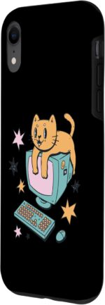 1747094906 iphone xr adorable cat on computer keyboard feline tech designer case.jpg