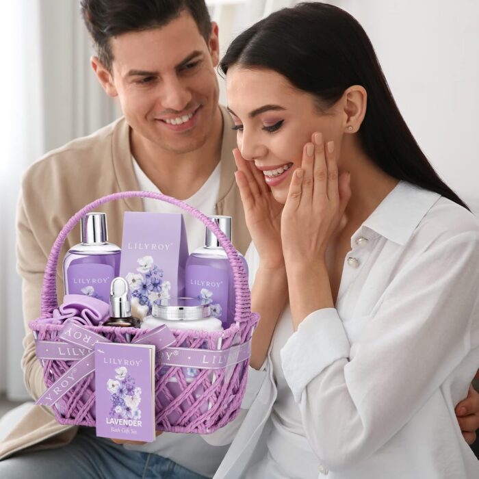 1747096624 mothers day gifts for mom 8 pcs lavender bath body gift set for women spa gift basket with bath bomb christmas birthday gifts self care pampering gifts for her all occasion holiday present.jpg
