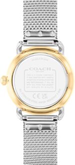 1747096742 coach elliot womens watch and jewelry gift set adjustable slider bracelet signature charm 2h quartz watch mesh bracelet 3atm water resistant designed for day or night 28mm.jpg