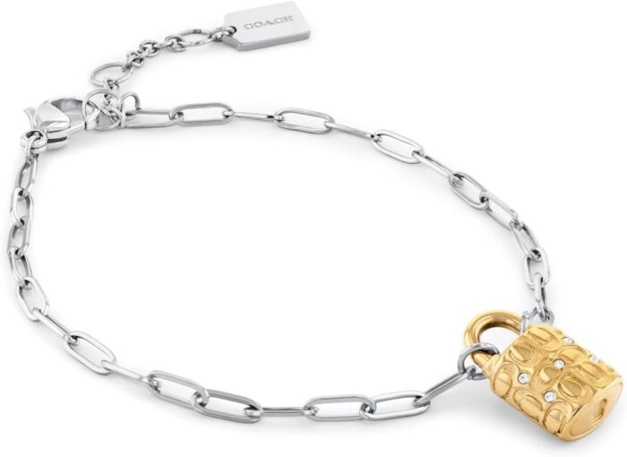 1747096743 coach elliot womens watch and jewelry gift set adjustable slider bracelet signature charm 2h quartz watch mesh bracelet 3atm water resistant designed for day or night 28mm.jpg