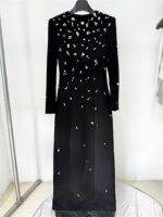 1747100901 2025 designer fashion womens rhinestone diamonds beaded long maxi dress formal party evening gowns.jpg
