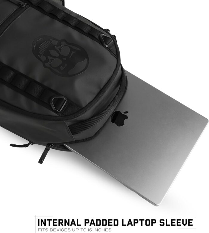 1747109314 gymreapers gravestone 21l backpack travel gym bag water resistant lightweight laptop sleeve carry on luggage for men women gunmetal.jpg