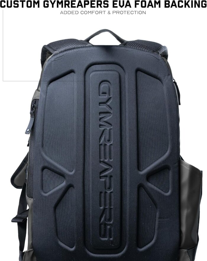 1747109318 gymreapers gravestone 21l backpack travel gym bag water resistant lightweight laptop sleeve carry on luggage for men women gunmetal.jpg