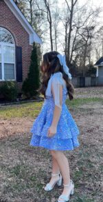 1747115538 short homecoming dresses for teens 2025 sequins prom dress with bow lw012.jpg