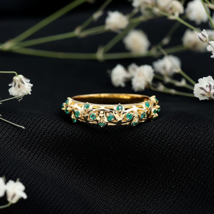 1747123670 certified emerald half eternity filigree band ring for women aaa quality natural emerald wedding band ring ready to gift.jpg
