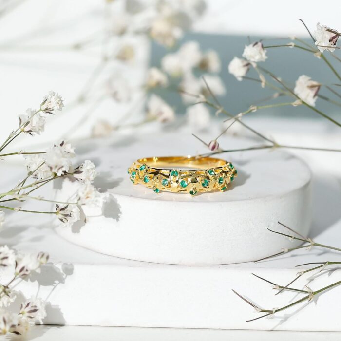 1747123673 certified emerald half eternity filigree band ring for women aaa quality natural emerald wedding band ring ready to gift.jpg