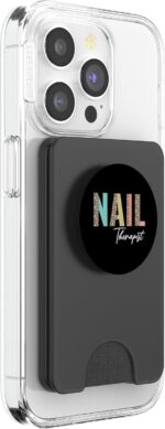 1747127887 nail therapist nail technician nail tech nail hustler popsockets popwallet for magsafe.jpg