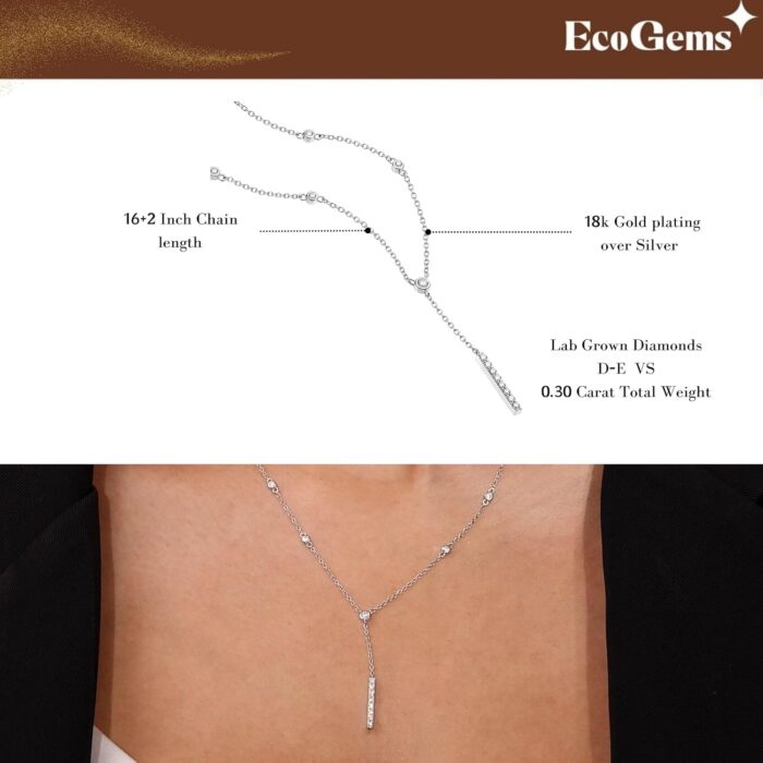 1747129837 18k14k whiteyellow gold plated silver necklace with lab grown diamond d e color round brilliant shape vs clarity in 1618 length gold jewelry necklaces for women gift for her.jpg