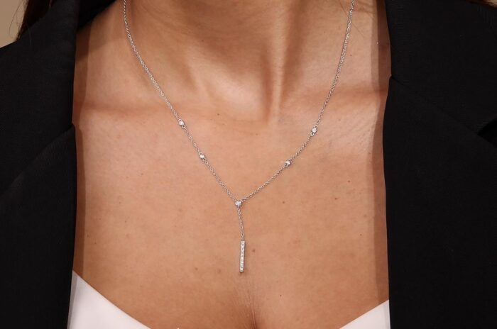 1747129838 18k14k whiteyellow gold plated silver necklace with lab grown diamond d e color round brilliant shape vs clarity in 1618 length gold jewelry necklaces for women gift for her.jpg
