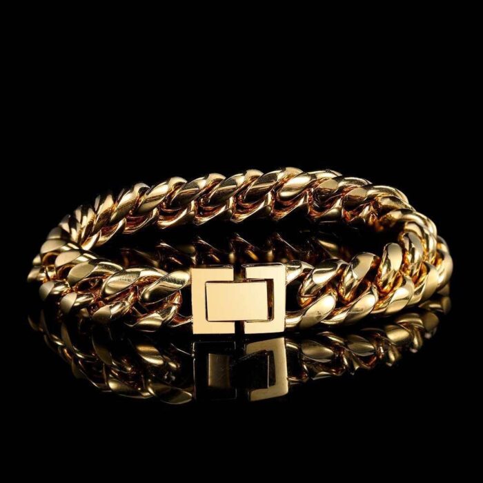 1747134852 solid 18k gold mens and womens bracelet miami cuban chain bracelet fashionable decoration valentines daybirthdaychristmas gift box.jpg