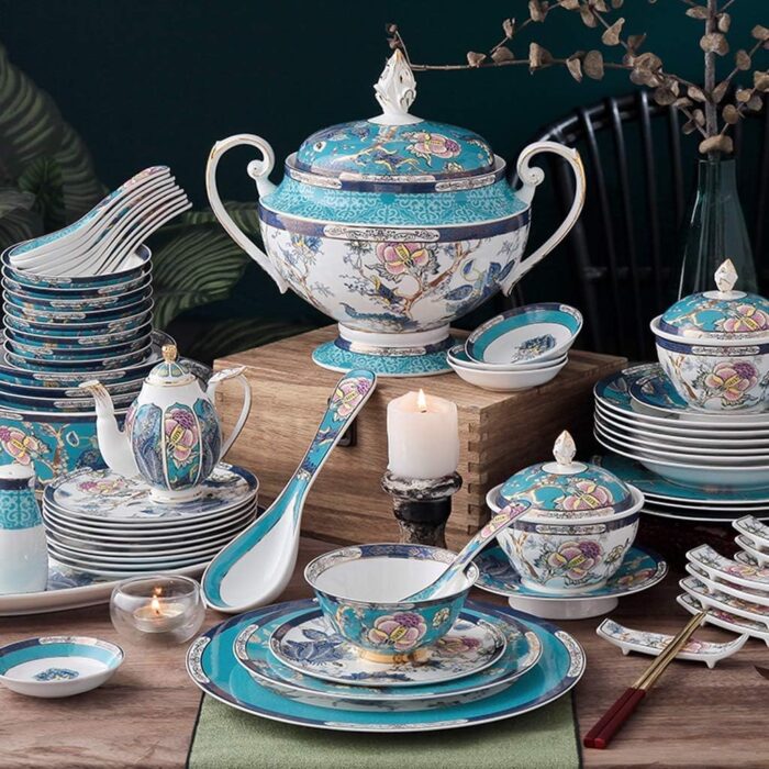 1747138562 temkin elegant high end dinner setdinnerware set 50 piece upscale ceramics dinner set bowldishsoup pot bone china porcelain combination set for restaurant gift box.jpg