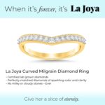 1747141030 la joya 14 12 ct. tw. v shaped womens lab grown diamond band rings in 10k solid gold certified gh vssi lab grown diamond anniversary ring stacking ring and wedding bands for women.jpg