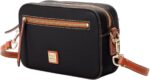 1747142114 dooney bourke womens camera zip crossbody in pebble grain leather small handbag with adjustable shoulder strap.jpg