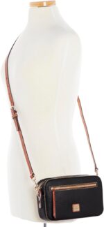 1747142116 dooney bourke womens camera zip crossbody in pebble grain leather small handbag with adjustable shoulder strap.jpg