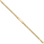 1747142356 engravable personalized custom 10k yellow gold solid curb link id bracelet for men or women length 7 inches width 4.44 mm with lobster claw clasp.jpg