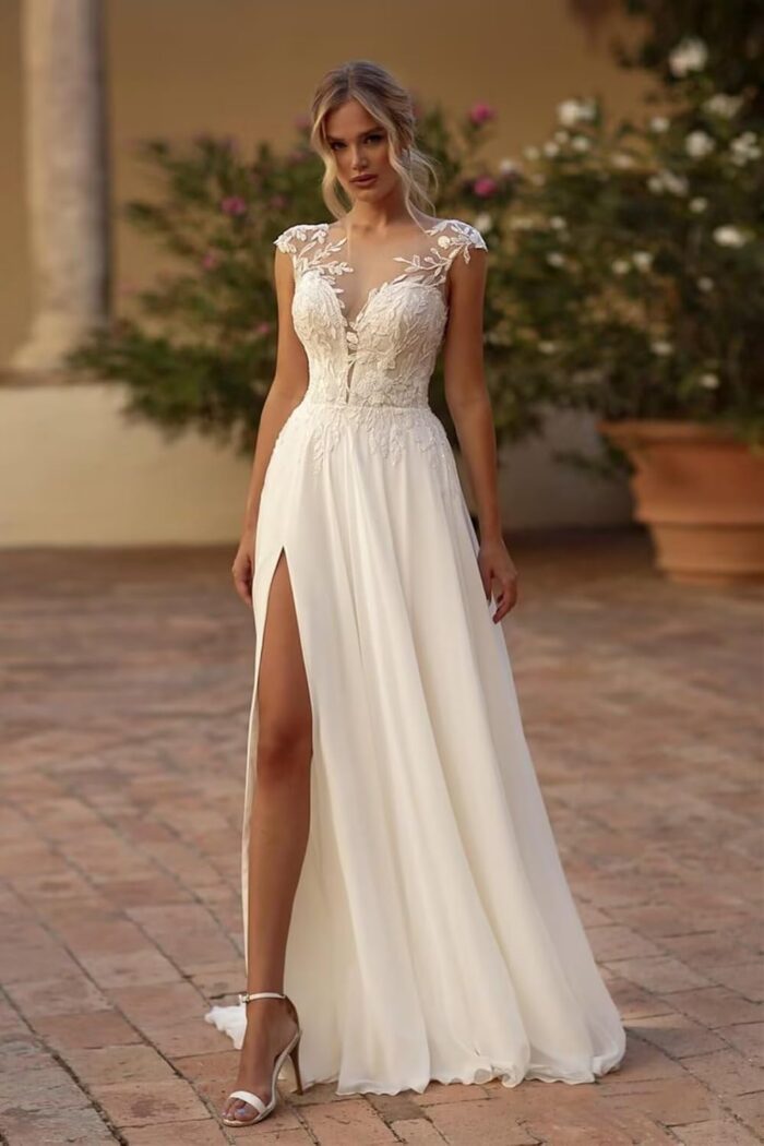 1747145019 lace wedding dresses for bride 2025 tulle beaded with split bridal gowns long.jpg