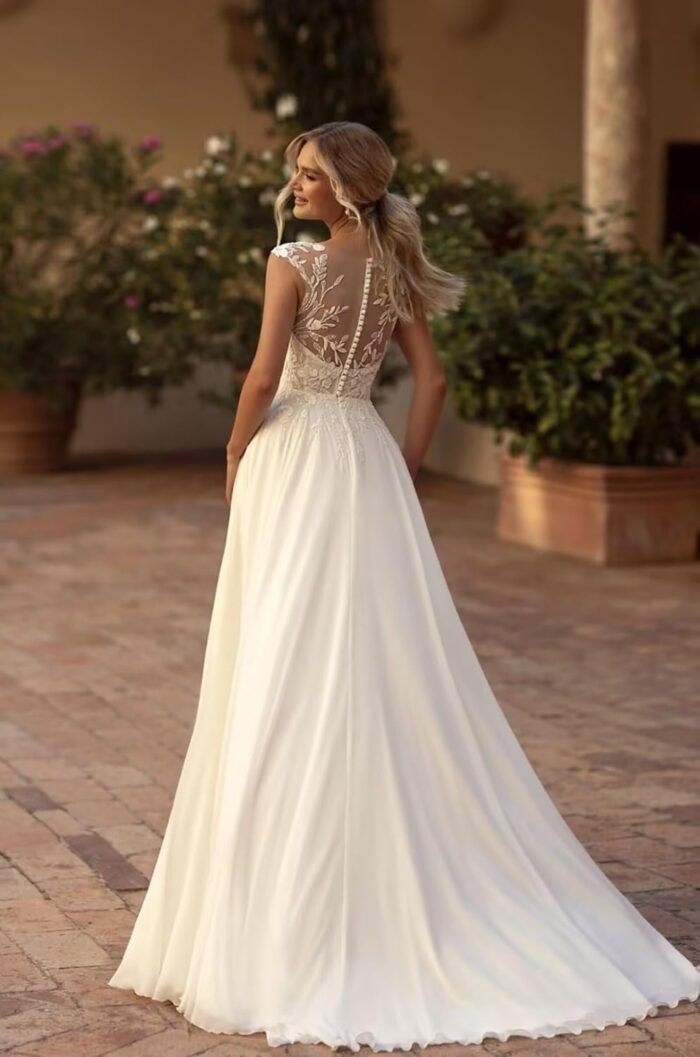 1747145021 lace wedding dresses for bride 2025 tulle beaded with split bridal gowns long.jpg