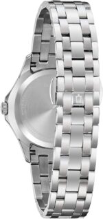 1747152191 bulova ladies classic stainless steel 3 hand quartz watch diamond dial and bezel with white mother of pearl dial style 96r233.jpg