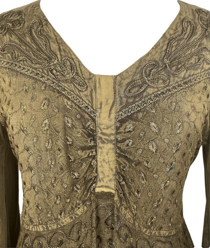 1747152557 agan traders womens 2025 sping bohemian medieval renaissance embroidered bell sleeve flared calf length dress gown.jpg