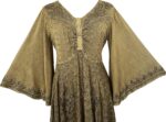 1747152559 agan traders womens 2025 sping bohemian medieval renaissance embroidered bell sleeve flared calf length dress gown.jpg