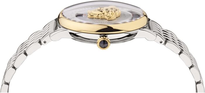 1747155958 versace medusa icon collection luxury womens watch timepieces with a silver bracelet and dial featuring a stainless steel case.jpg