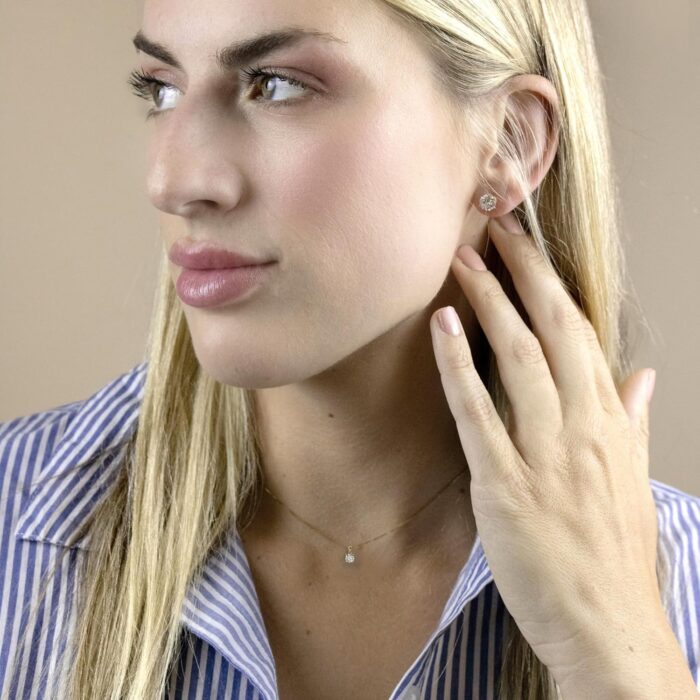 1747156038 14k solid white or yellow gold lab grown moissanite solitaire pendant necklace dangle bail round cushion oval cut pendant only or necklace fine jewelry luxury gift.jpg