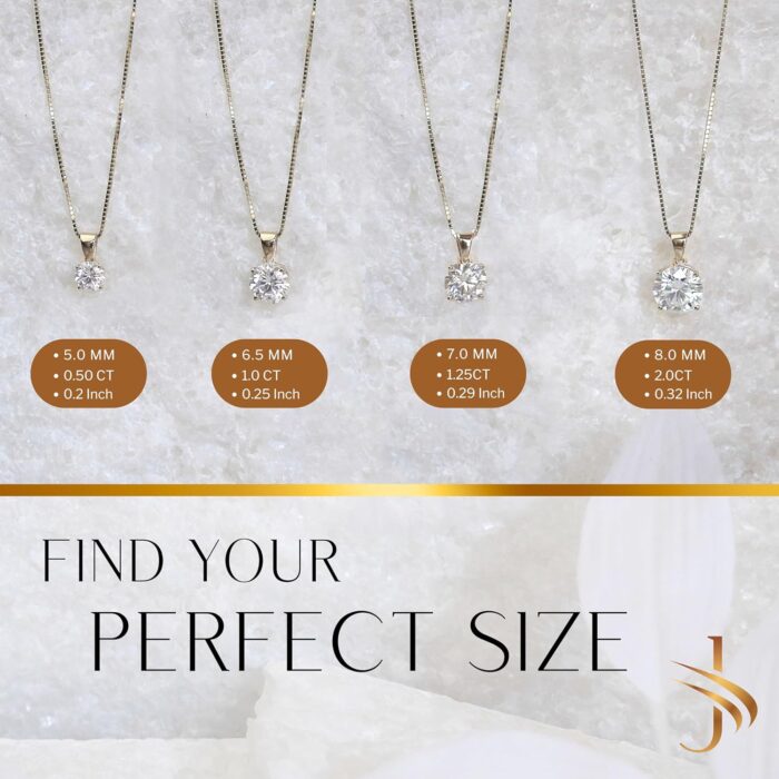 1747156046 14k solid white or yellow gold lab grown moissanite solitaire pendant necklace dangle bail round cushion oval cut pendant only or necklace fine jewelry luxury gift.jpg