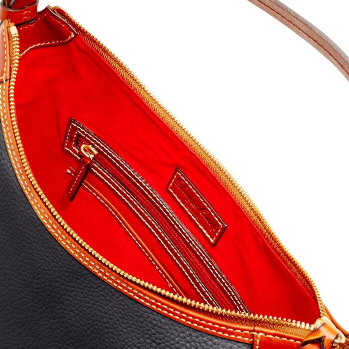 1747156914 dooney bourke womens hobo shoulder bag in pebble grain leather large handbag with adjustable shoulder strap.jpg