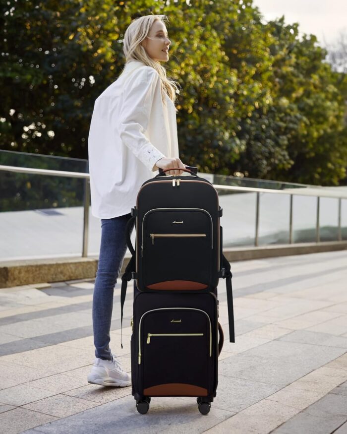 1747157512 lovevook luggage sets for women 5 piece softside carry on luggage set lightweight spinner suitcases with wheels with tsa lock water resistant large capacity suitcase set for travel.jpg