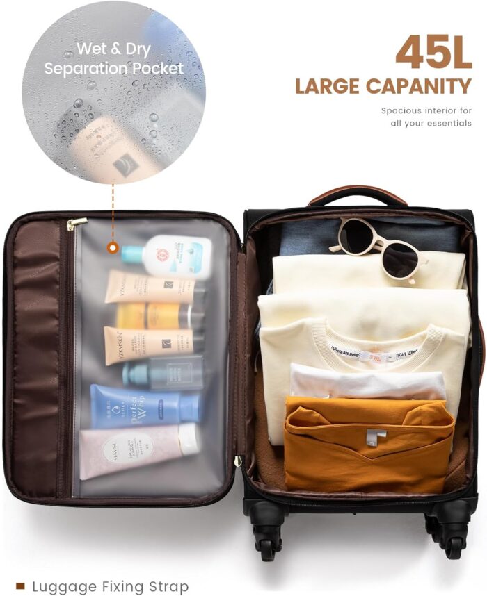 1747157514 lovevook luggage sets for women 5 piece softside carry on luggage set lightweight spinner suitcases with wheels with tsa lock water resistant large capacity suitcase set for travel.jpg