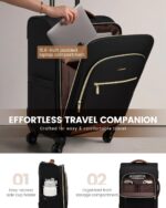 1747157520 lovevook luggage sets for women 5 piece softside carry on luggage set lightweight spinner suitcases with wheels with tsa lock water resistant large capacity suitcase set for travel.jpg