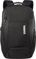 1747161165 thule accent laptop backpack new fits macbook hardshell protective compartment quick access front pocket side zipper pocket 100 recycled fabric hidden back pocket.jpg