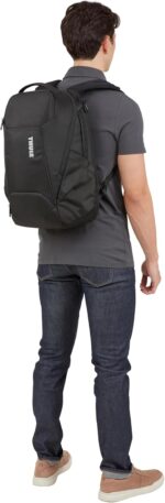 1747161179 thule accent laptop backpack new fits macbook hardshell protective compartment quick access front pocket side zipper pocket 100 recycled fabric hidden back pocket.jpg